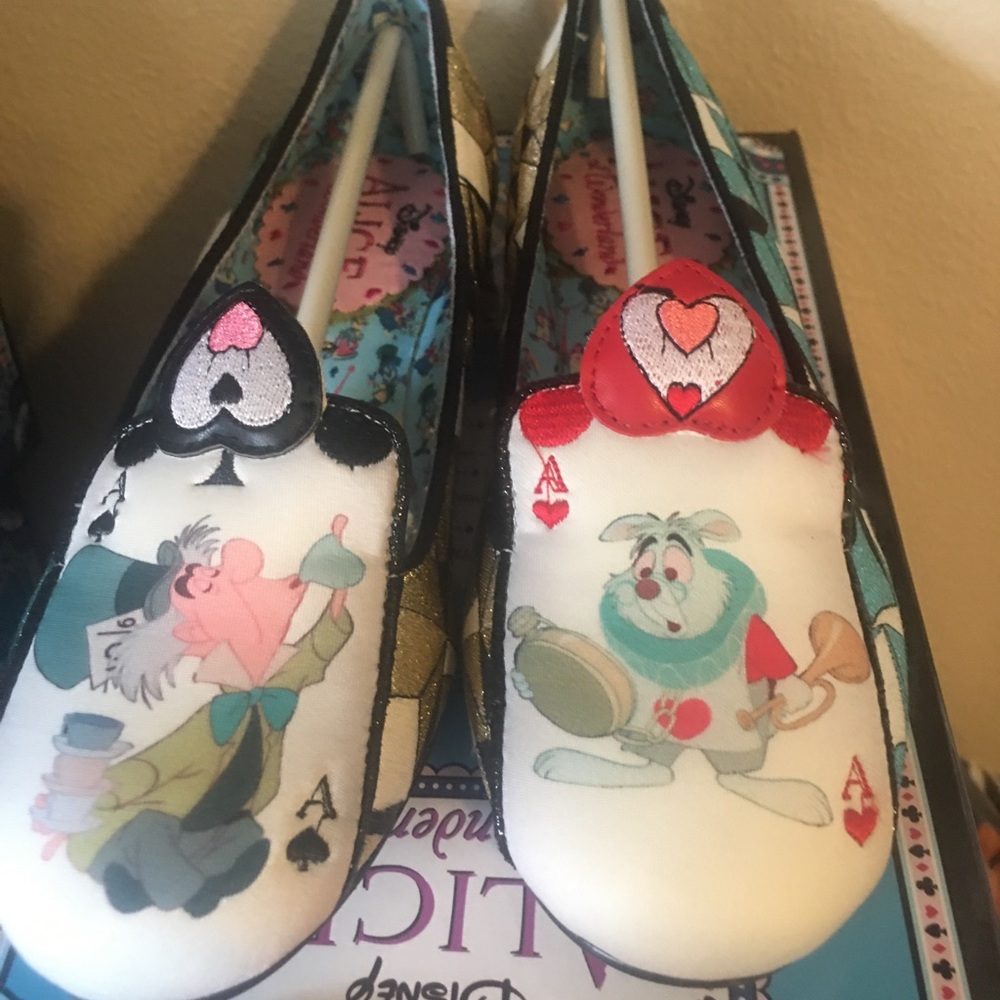 Irregular Choice “Card Soldiers” flats sz 6.5 RARE